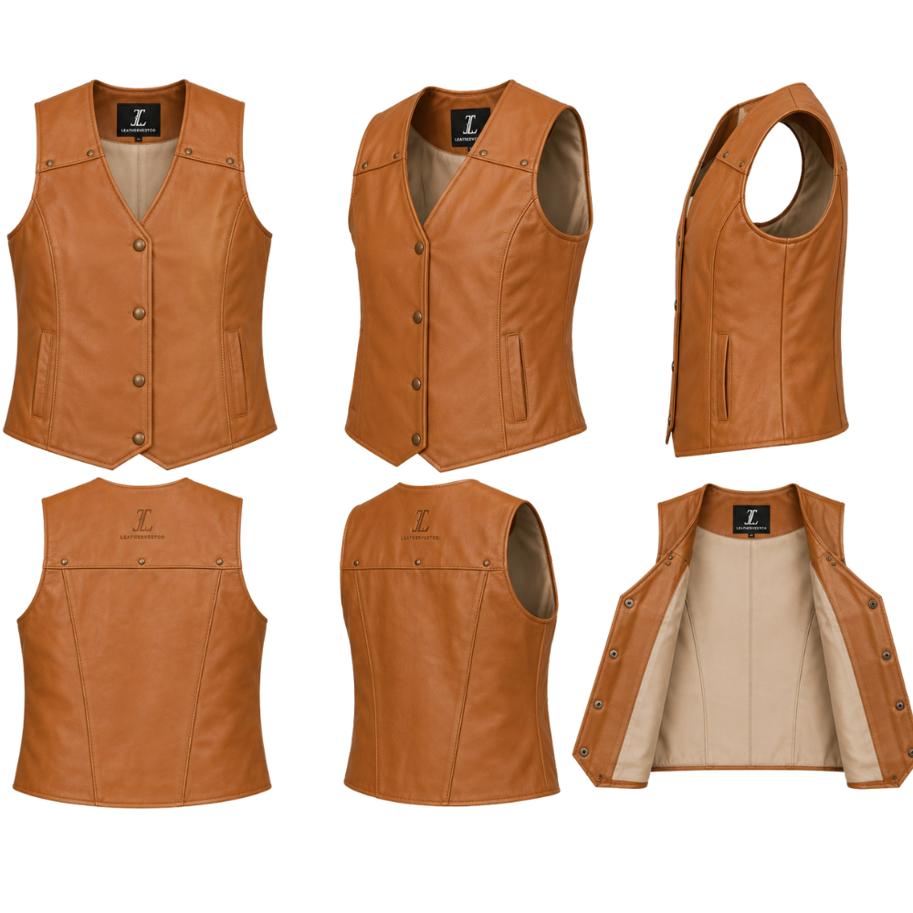 Rustic women’s western fashion vest