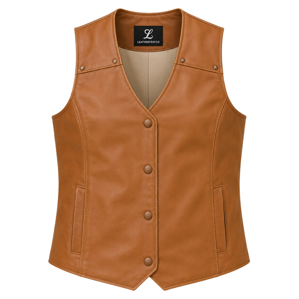 Women’s sleeveless western fashion vest